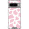 Pink Cow Print Google Pixel 8 Pro Clear Case